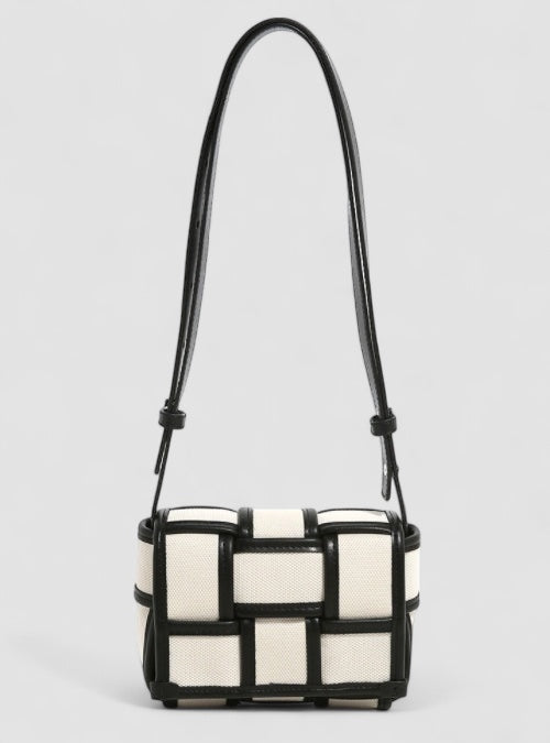 Clair Maison™ | Sac en toile noir et blanc
