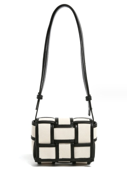 Clair Maison™ | Sac en toile noir et blanc