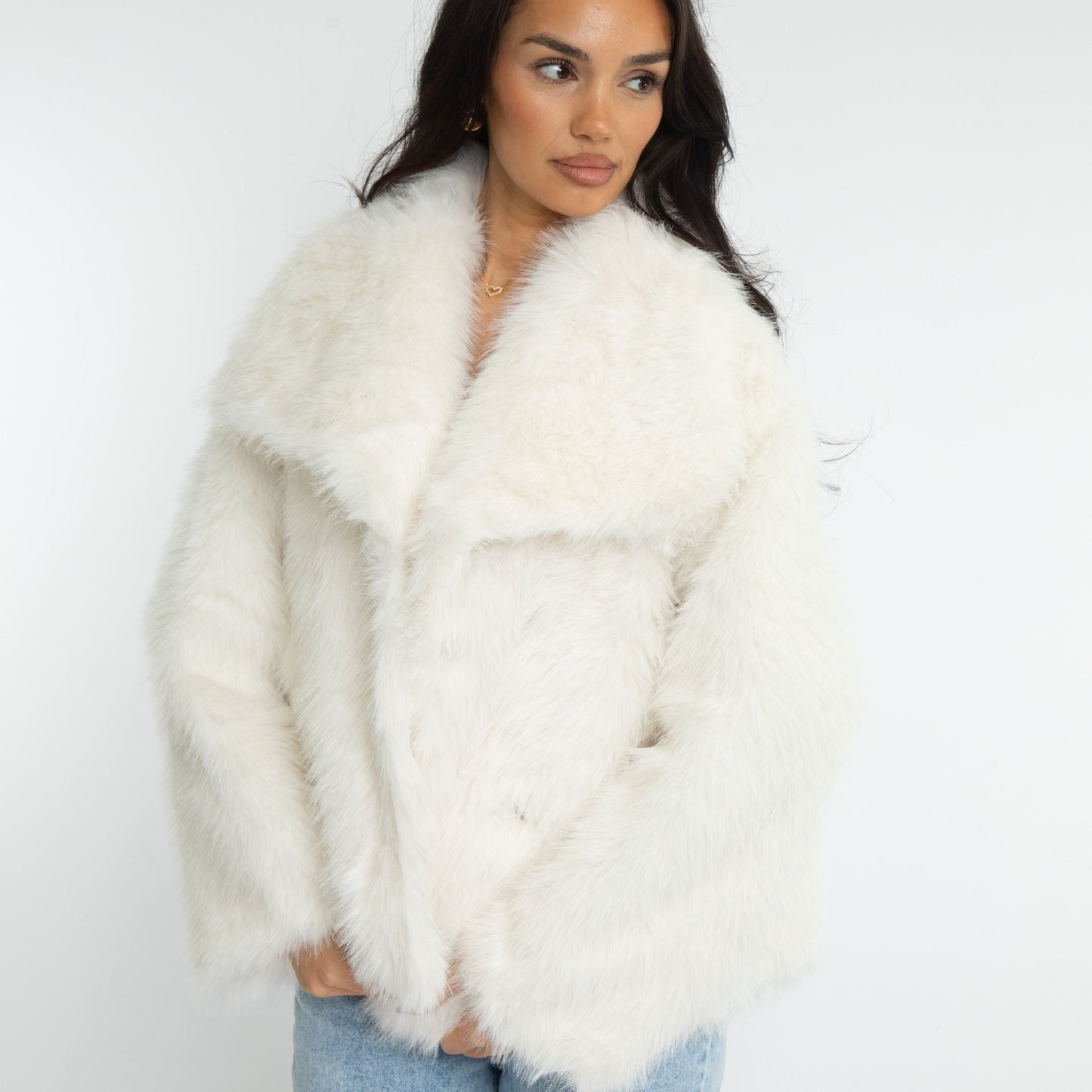 Clair Maison™ | Veste en fausse fourrure