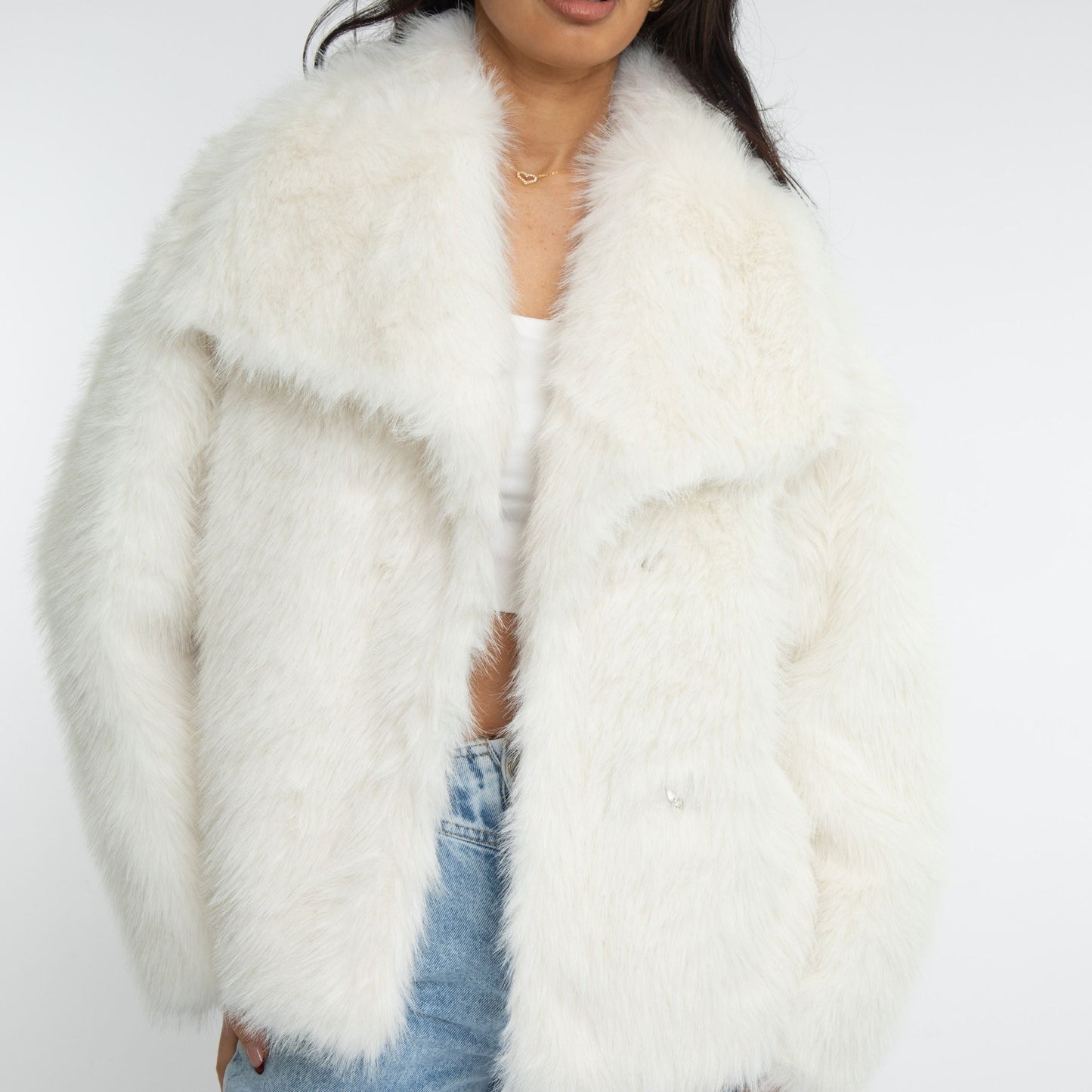 Clair Maison™ | Veste en fausse fourrure