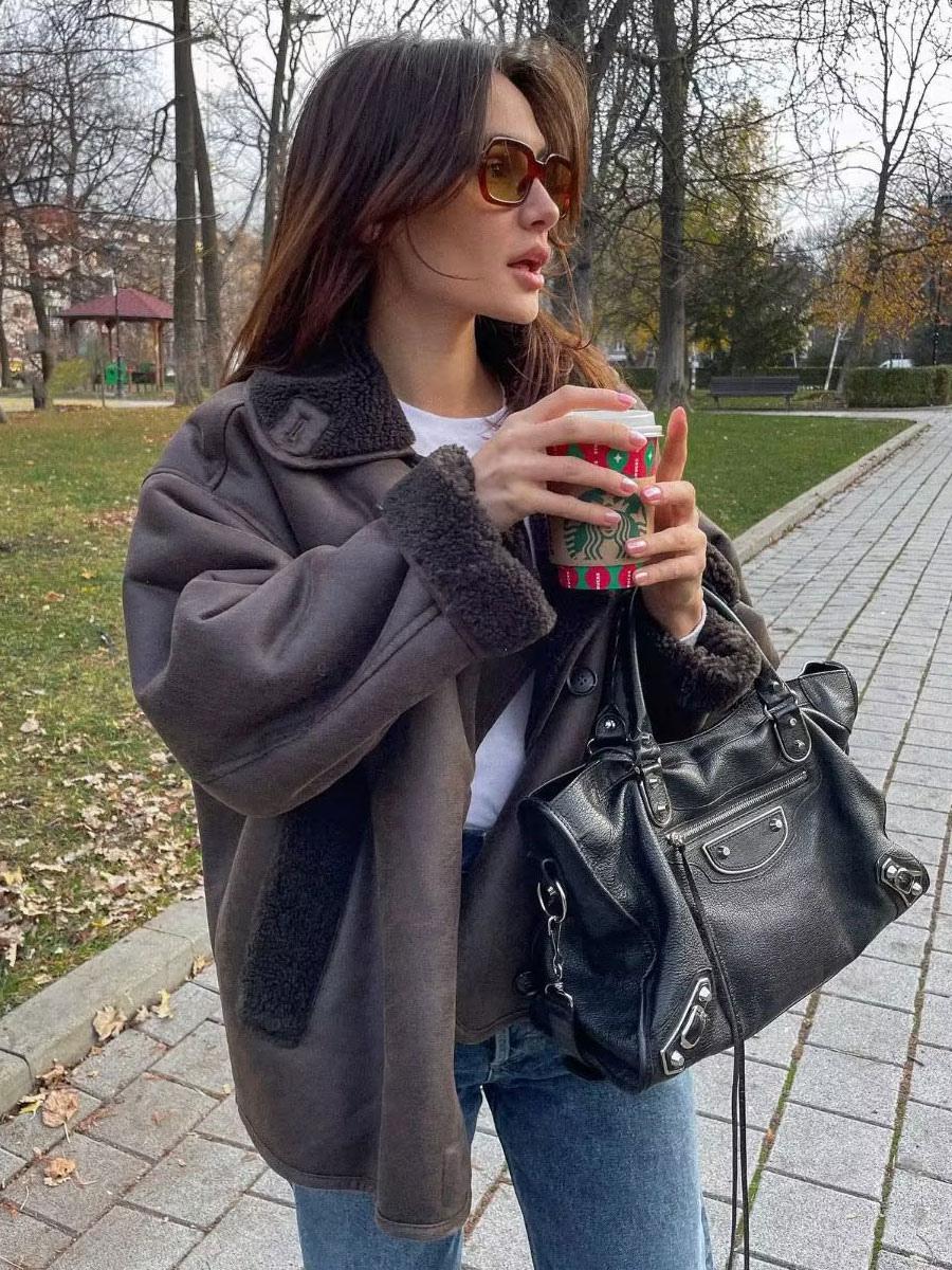 Clair Maison™ | Veste en cuir