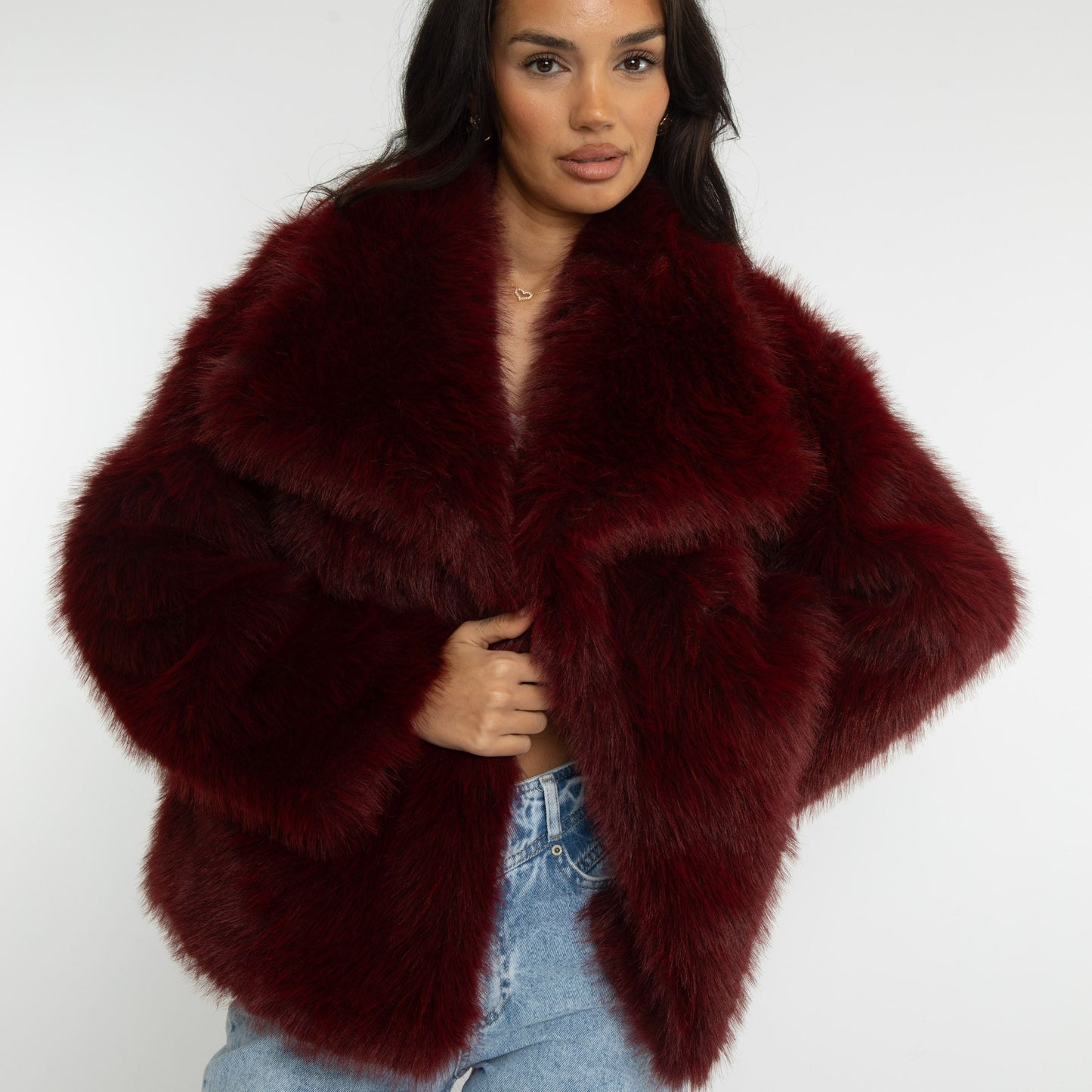 Clair Maison™ | Veste en fausse fourrure