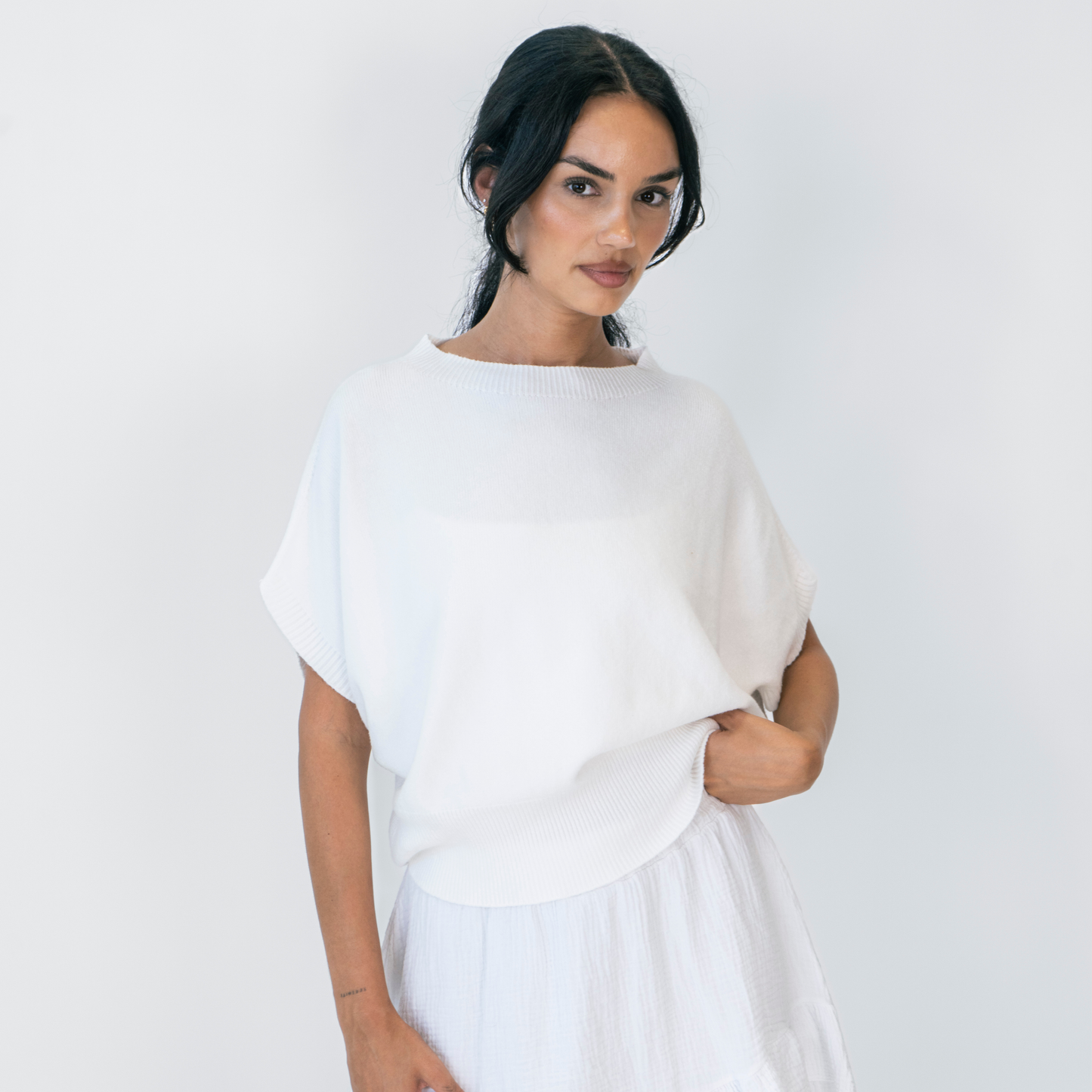 Clair Maison™ | Débardeur en tricot sans manches