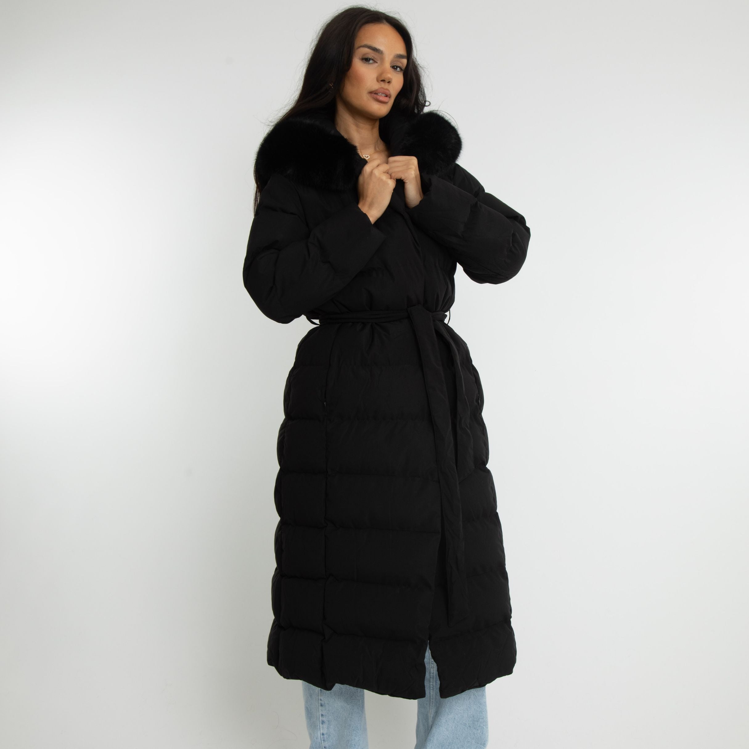 Clair Maison™ | Parka avec capuche en fausse fourrure