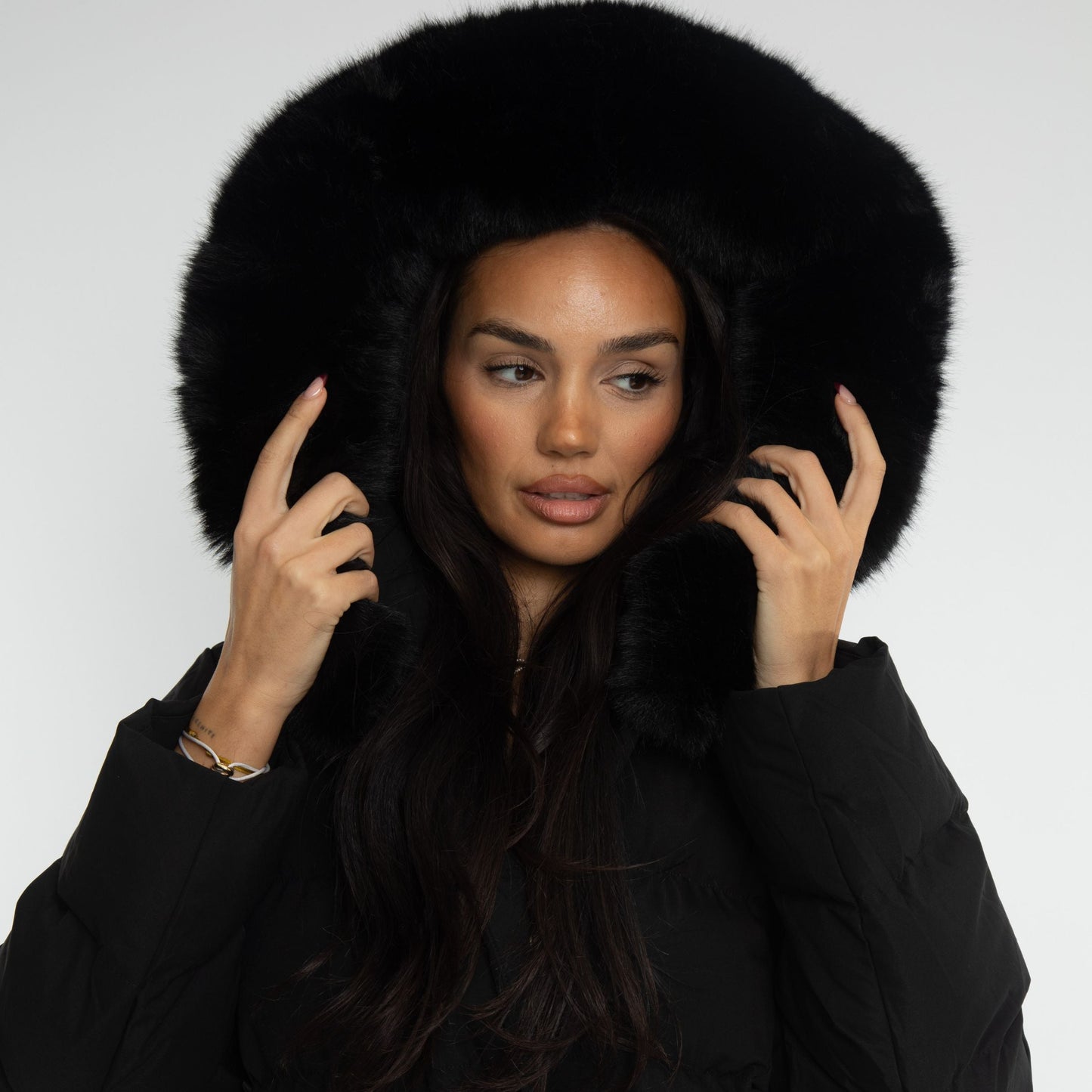 Clair Maison™ | Parka avec capuche en fausse fourrure