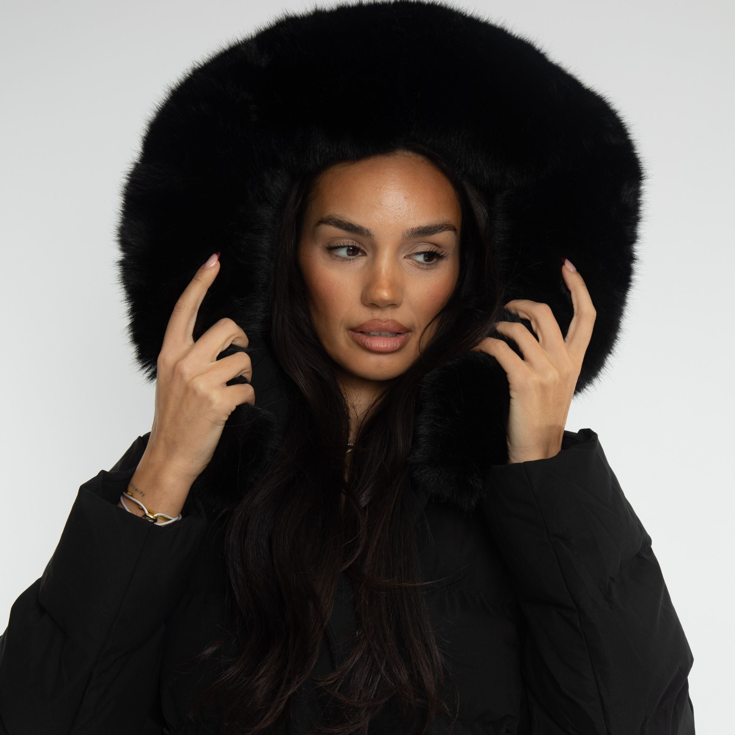 Clair Maison™ | Parka avec capuche en fausse fourrure