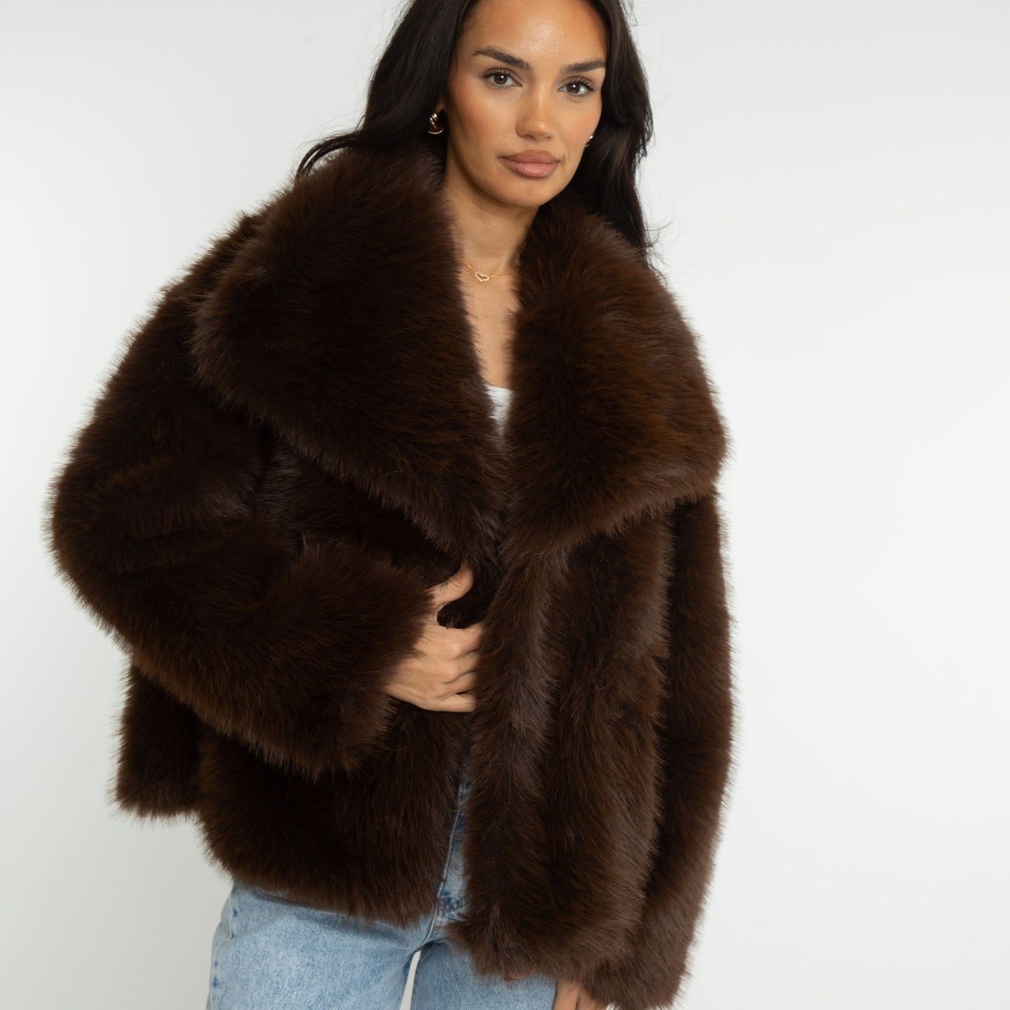 Clair Maison™ | Veste en fausse fourrure