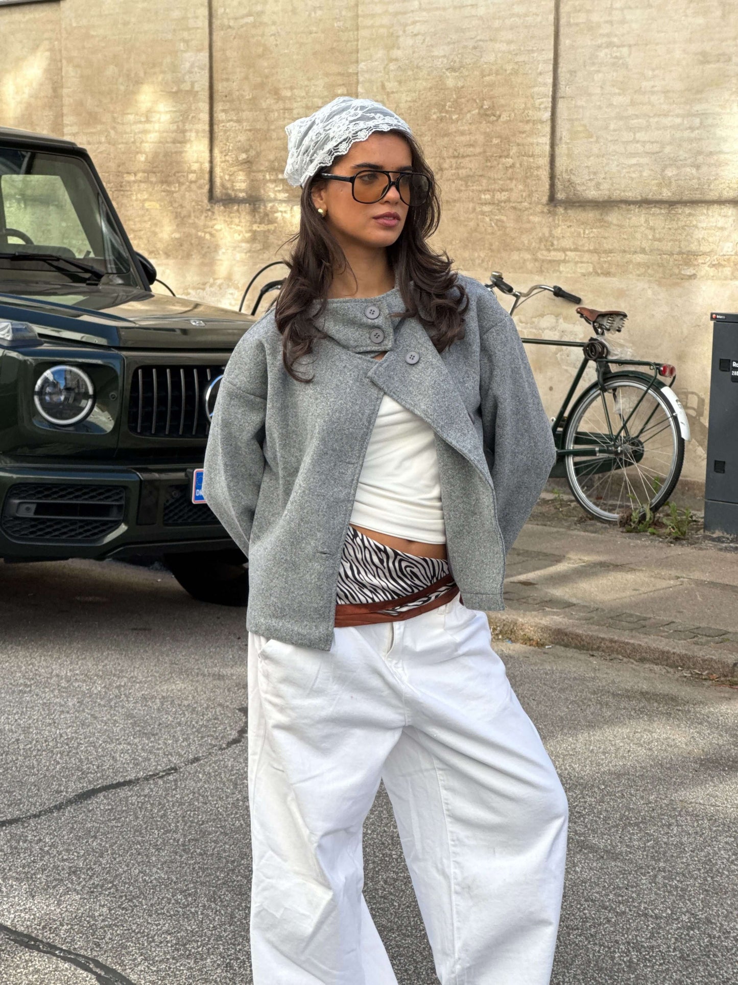 Clair Maison™ | Solène Gray Jacket