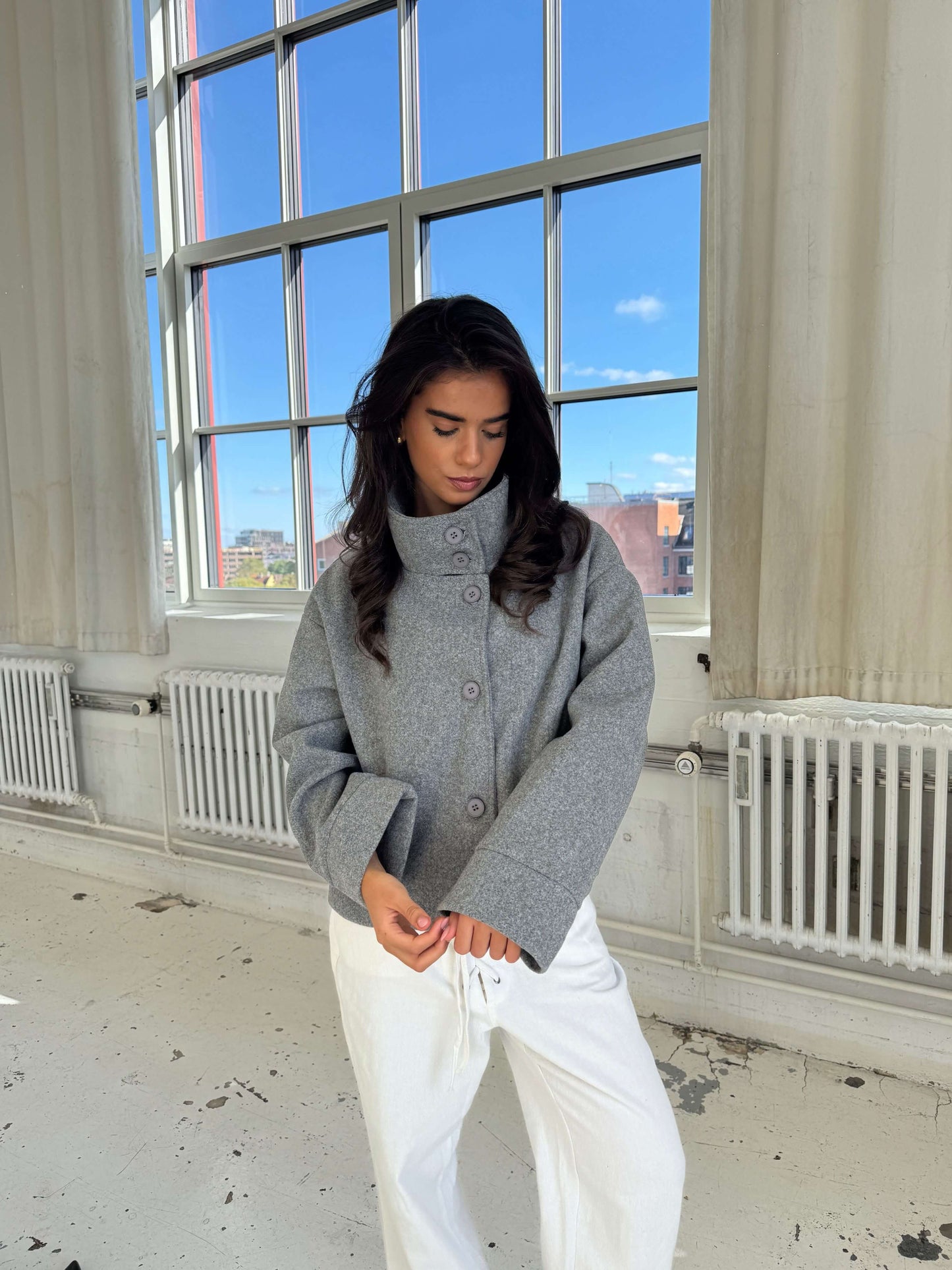 Clair Maison™ | Solène Gray Jacket