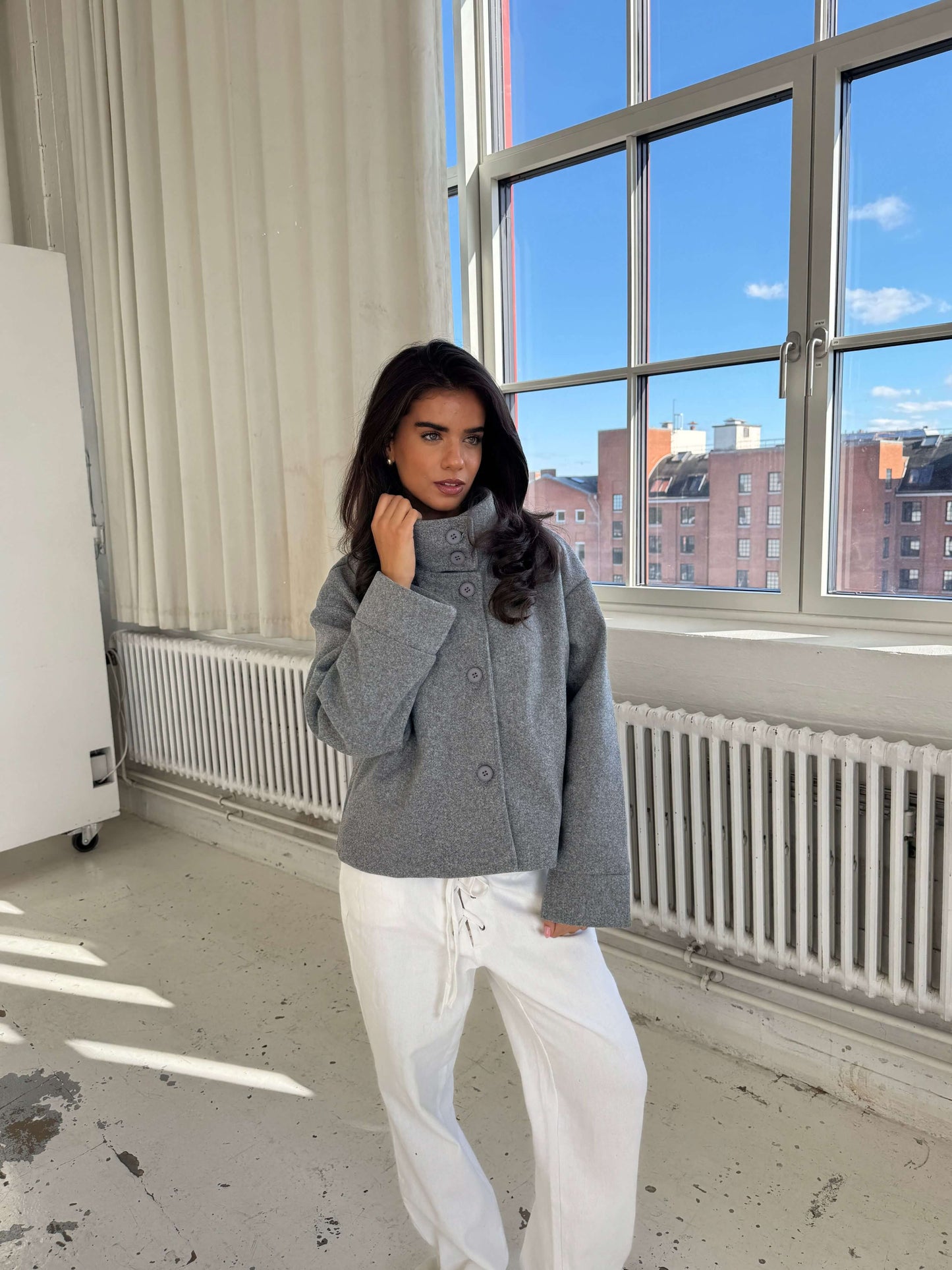 Clair Maison™ | Solène Gray Jacket