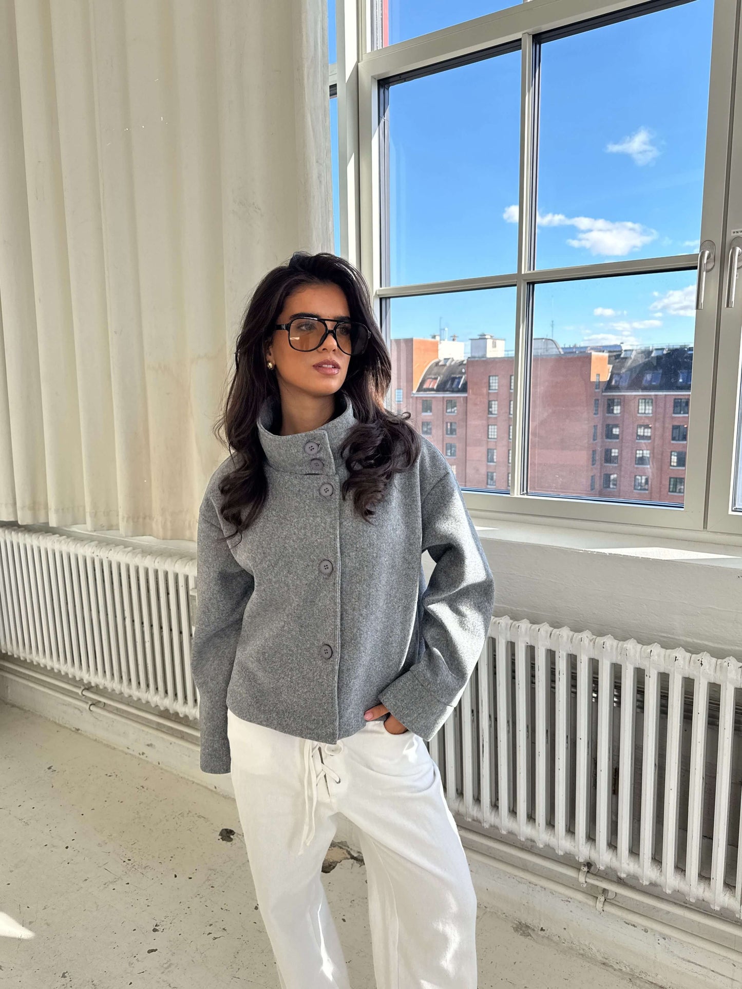 Clair Maison™ | Solène Gray Jacket