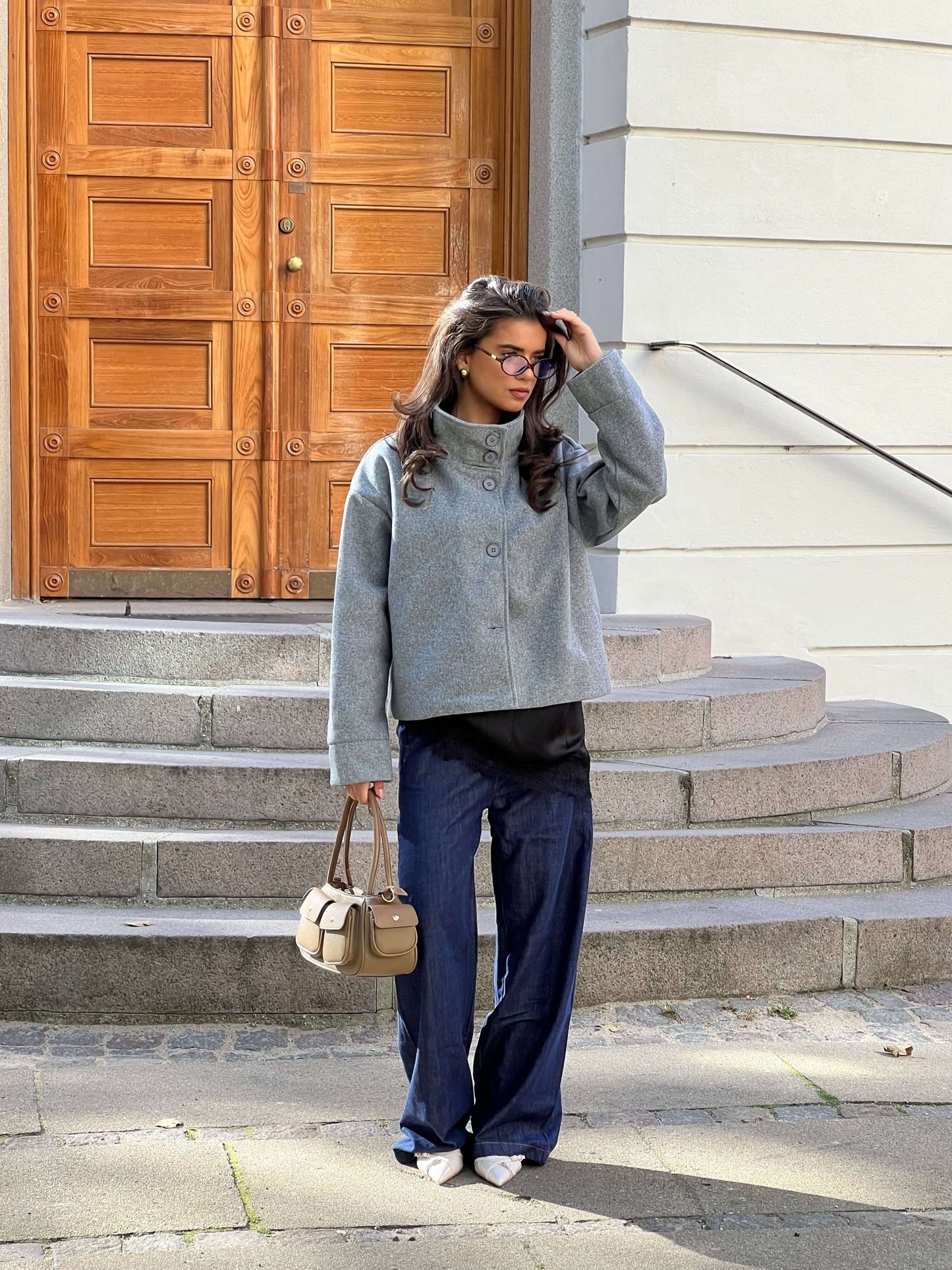 Clair Maison™ | Solène Gray Jacket