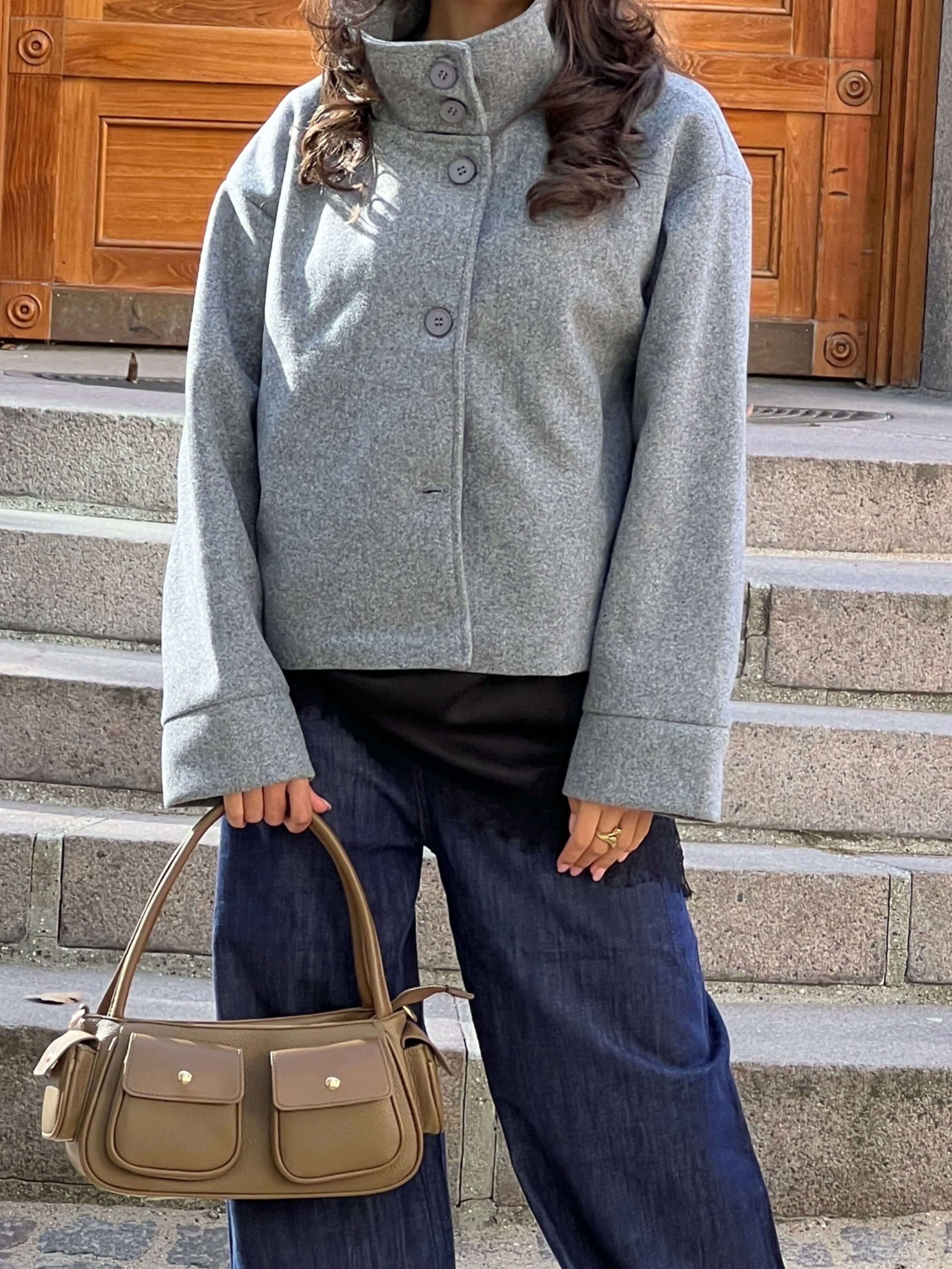 Clair Maison™ | Solène Gray Jacket