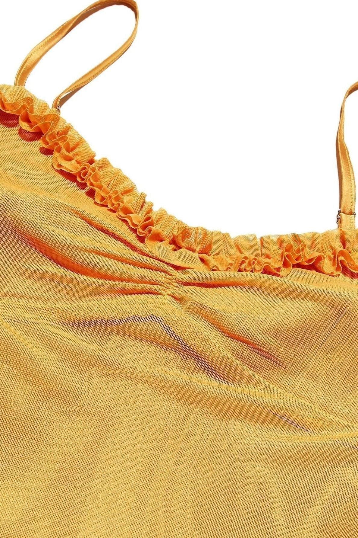 Clair Maison™ | Lisa - Robe Maxi Volante