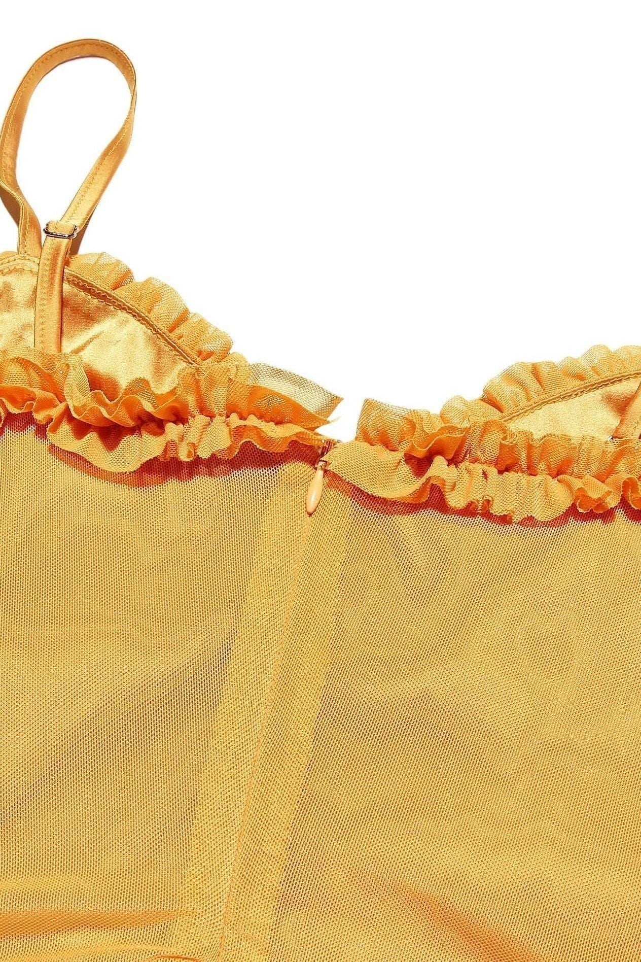 Clair Maison™ | Lisa - Robe Maxi Volante