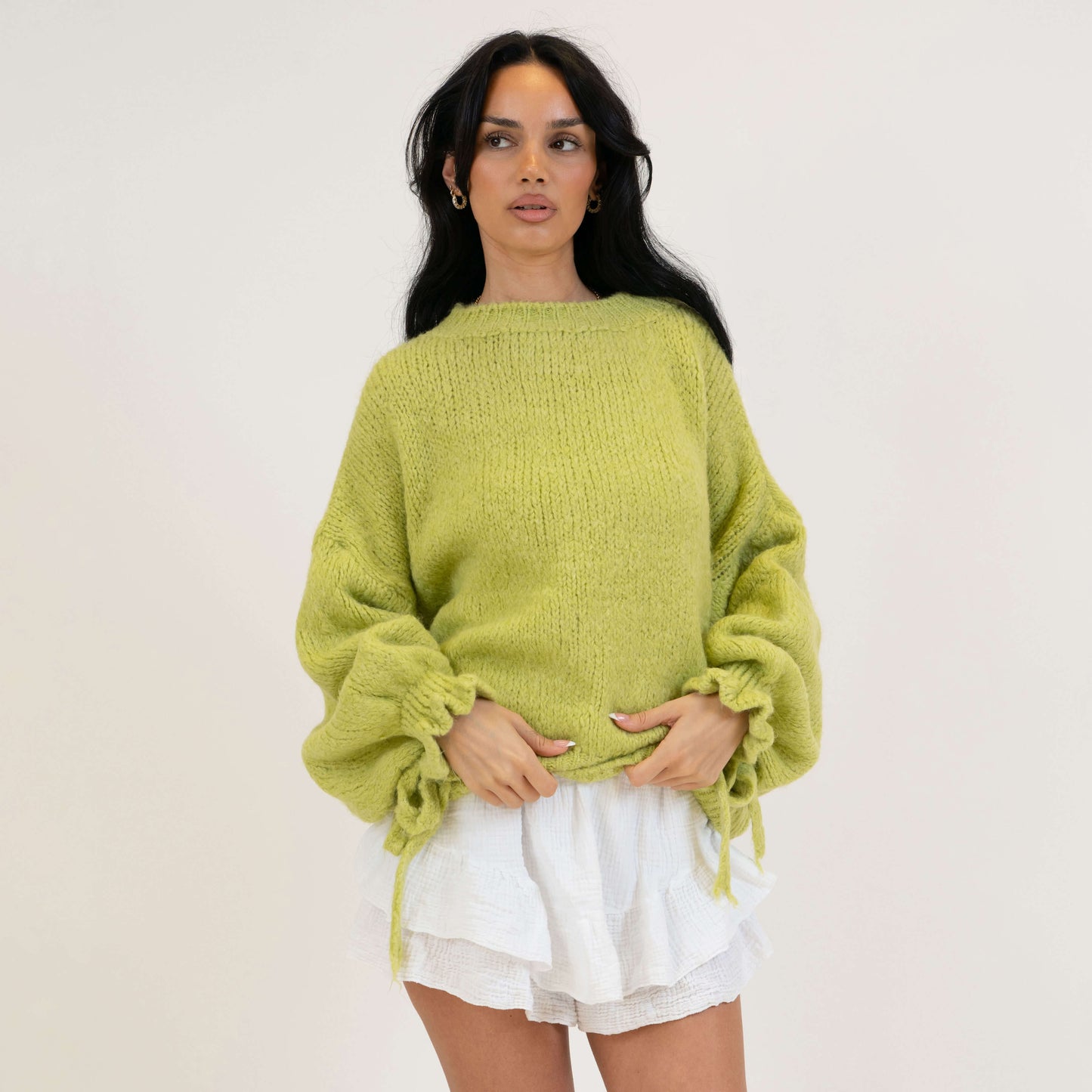 Clair Maison™ | Pull Oversize avec Manches à Nœud