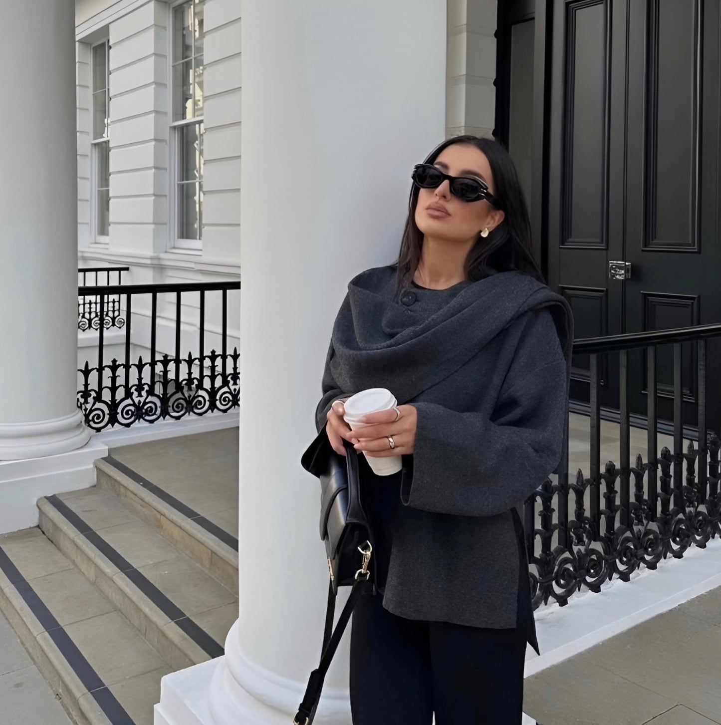 Clair Maison™ | Écharpe Manteau Ellie