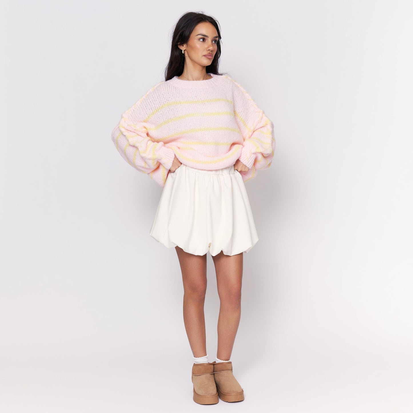 Clair Maison™ | Pull Oversize Rayures Confort