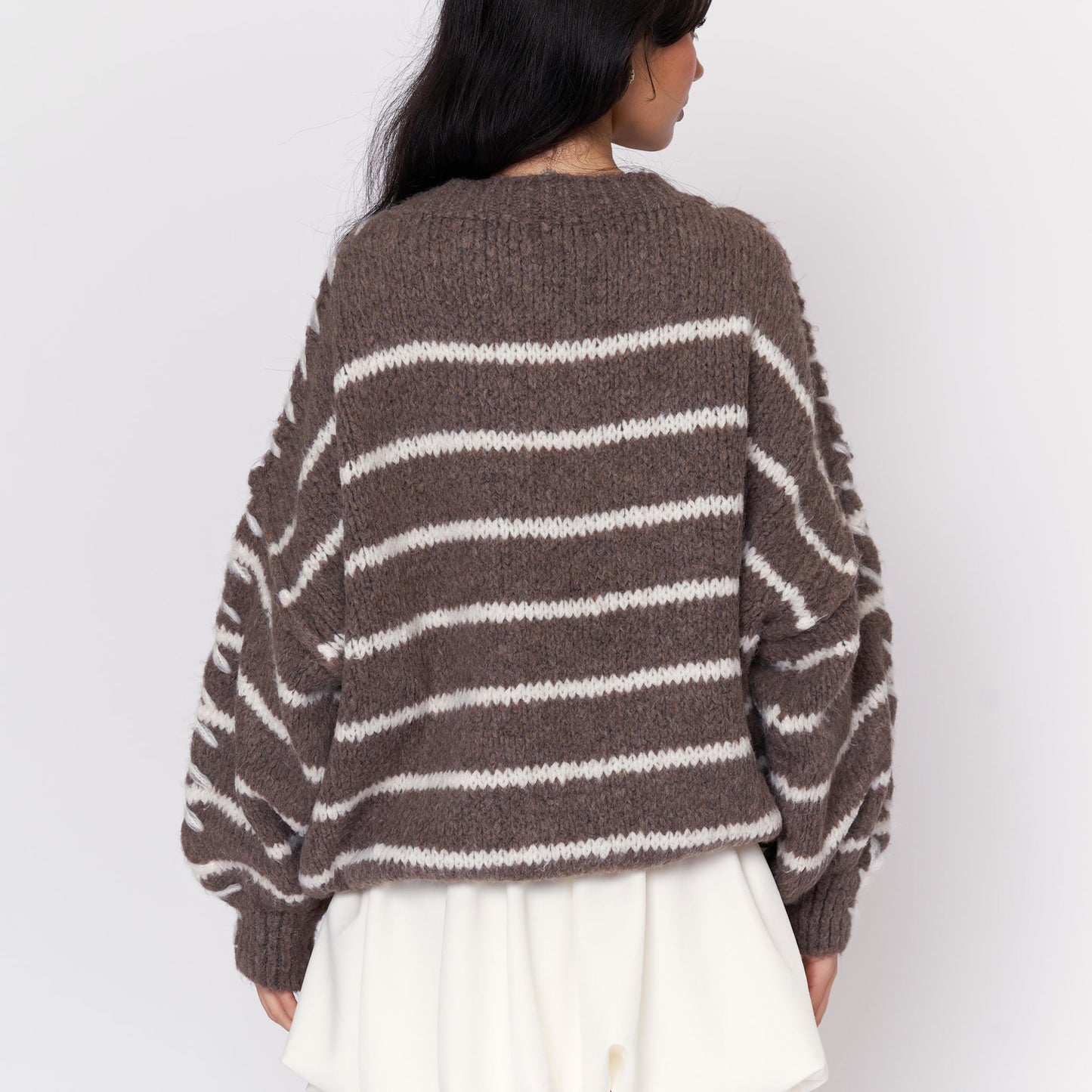 Clair Maison™ | Pull Oversize Rayures Confort