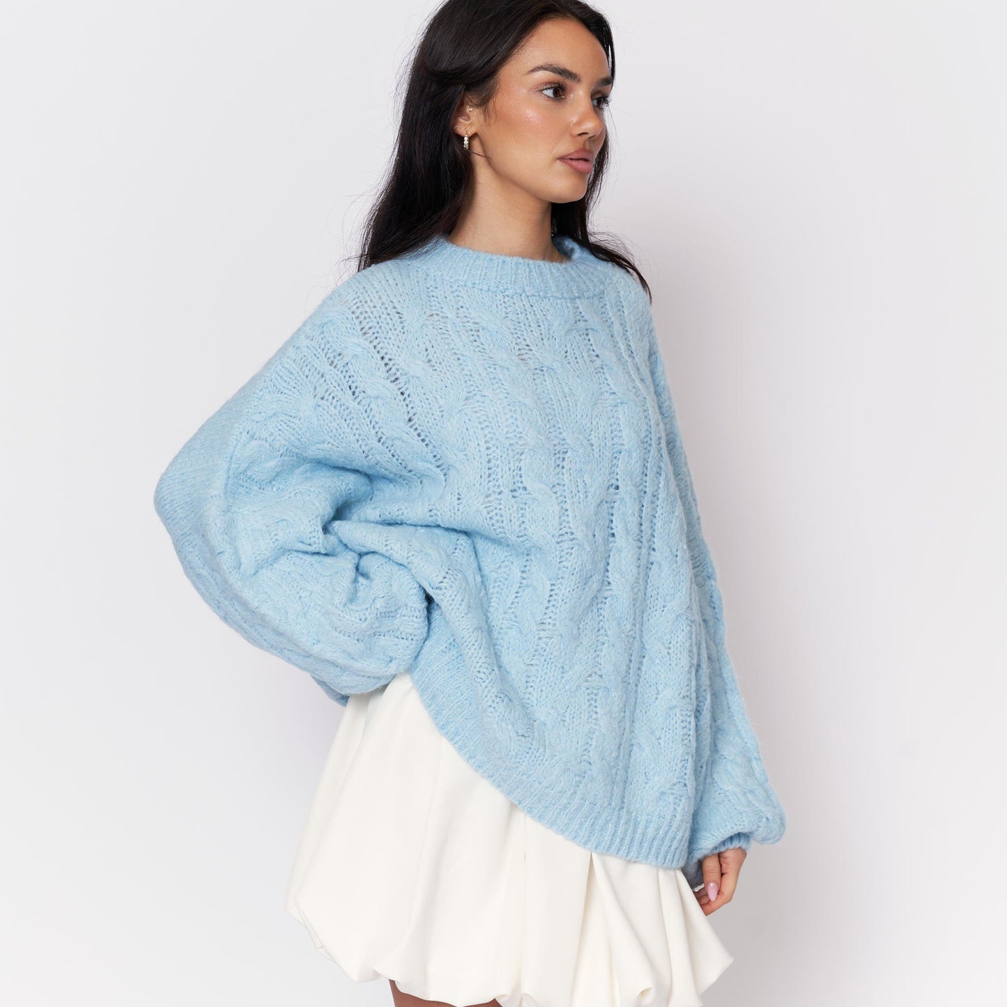 Clair Maison™ | Pull Oversize Doux avec Motif en Relief