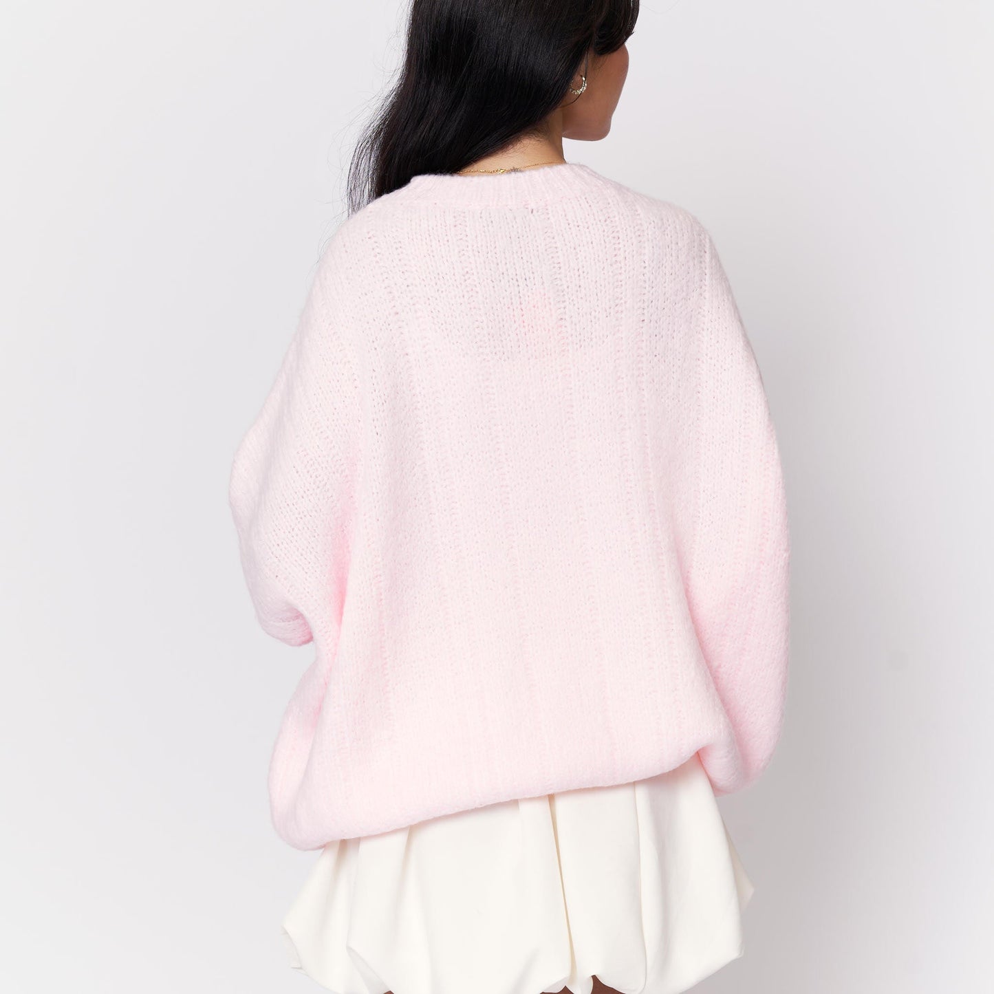 Clair Maison™ | Pull Oversize Doux avec Motif en Relief