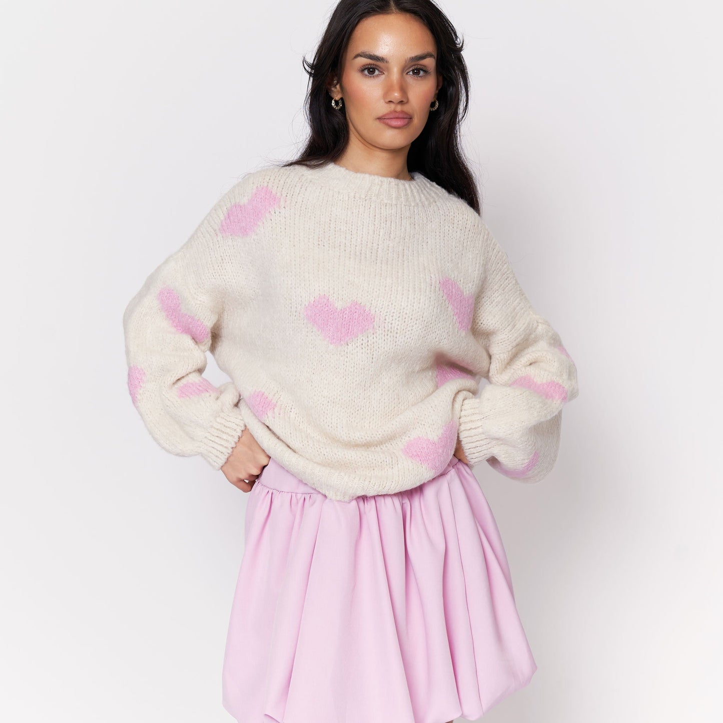 Clair Maison™ | Pull Oversize en Forme de Cœur