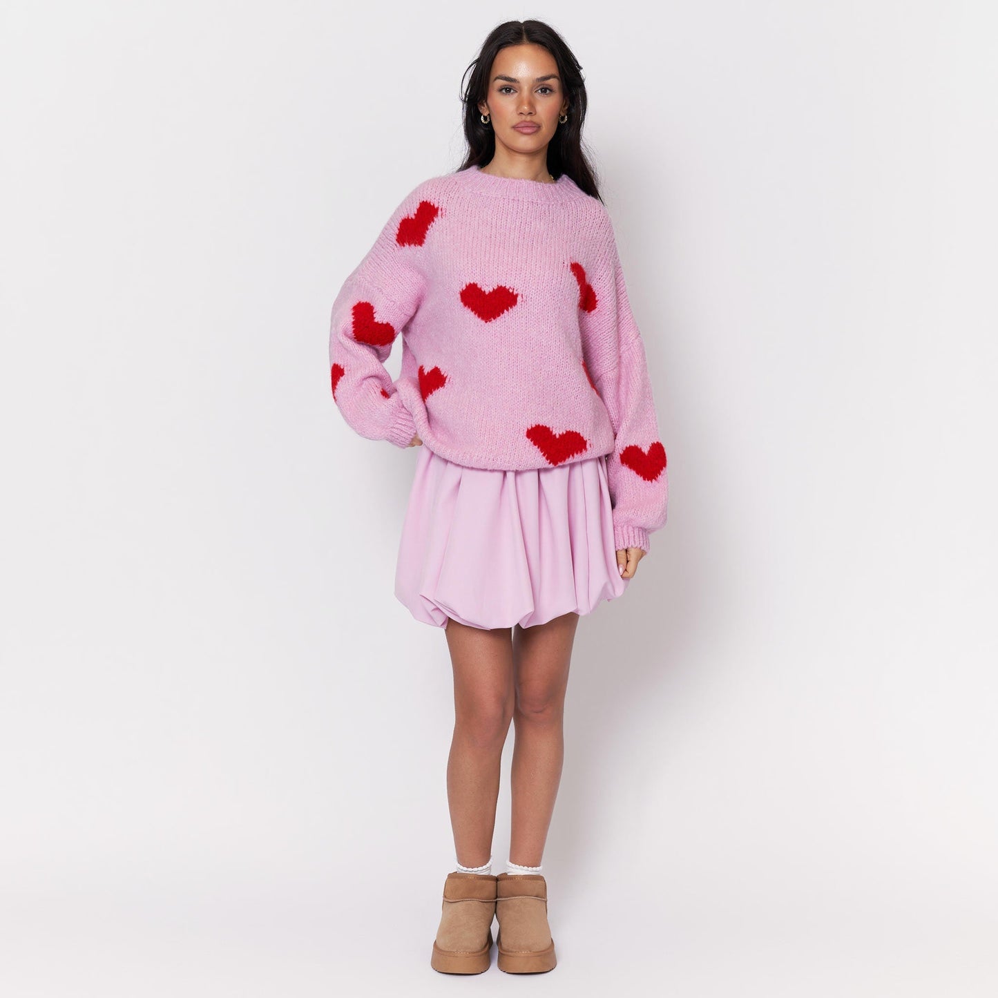 Clair Maison™ | Pull Oversize en Forme de Cœur