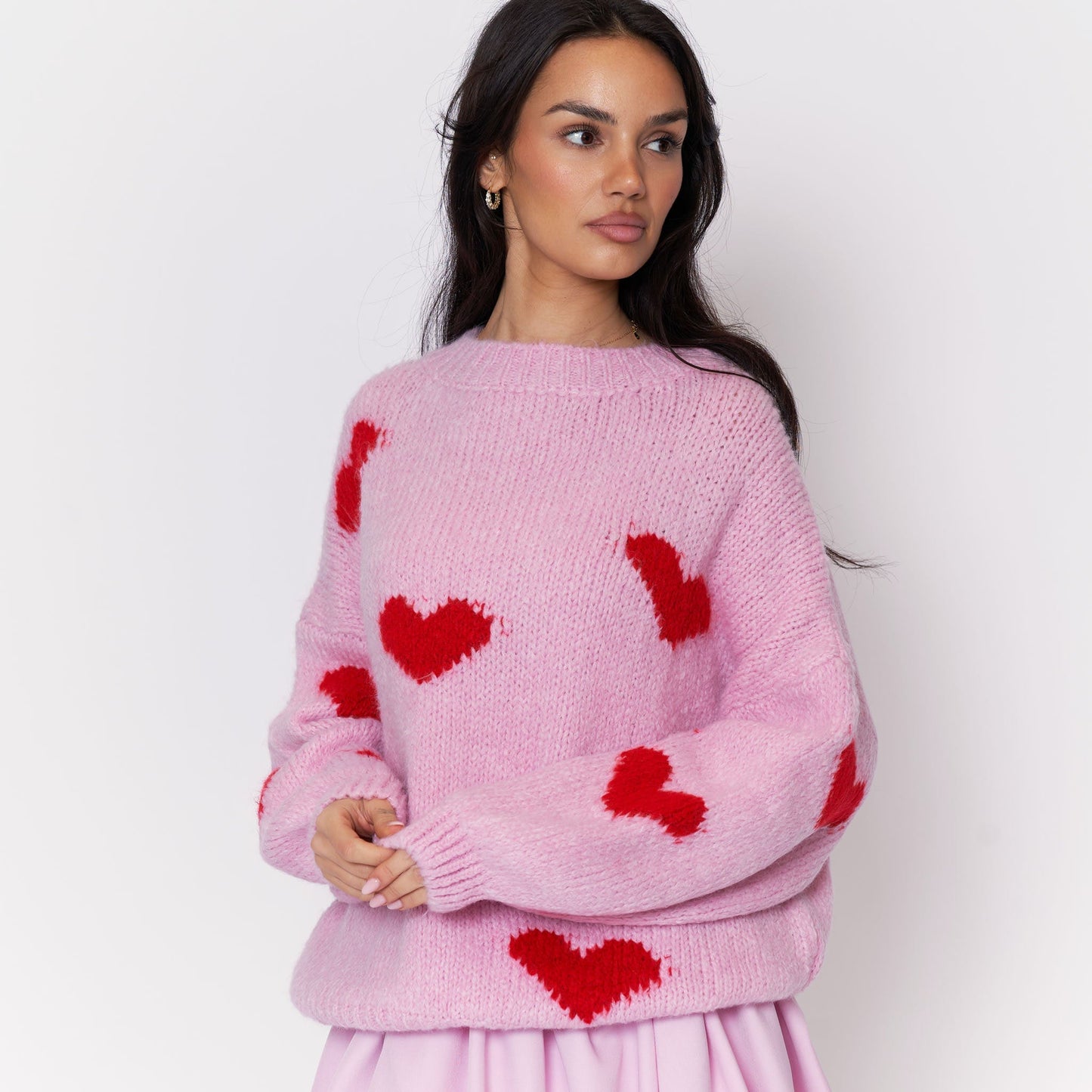 Clair Maison™ | Pull Oversize en Forme de Cœur