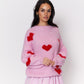 Clair Maison™ | Pull Oversize en Forme de Cœur