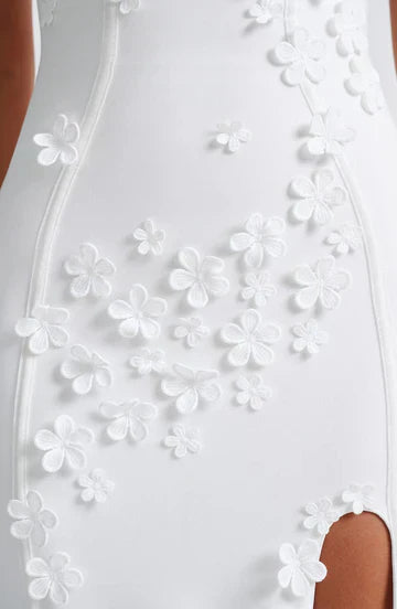 Clair Maison™ | Mina - Robe Maxi avec Appliqué