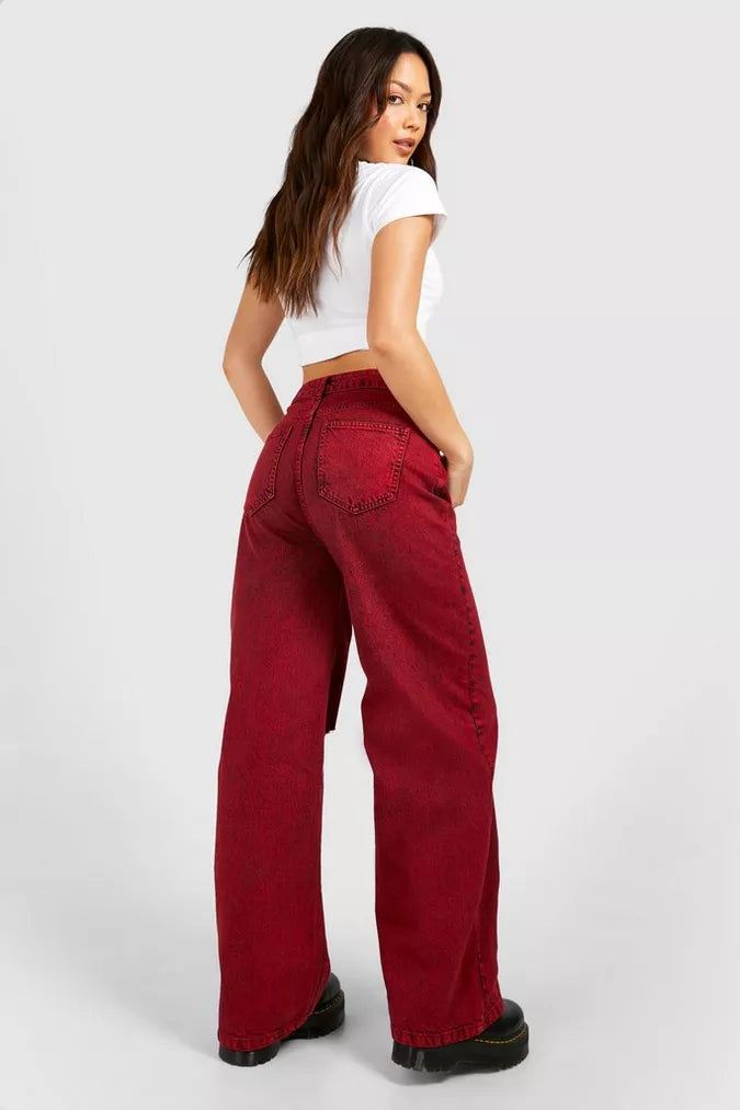 Clair Maison™ | Jeans Rouges Rosie