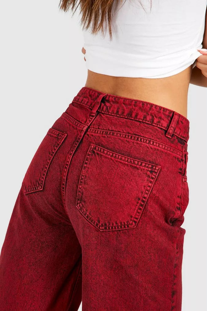 Clair Maison™ | Jeans Rouges Rosie