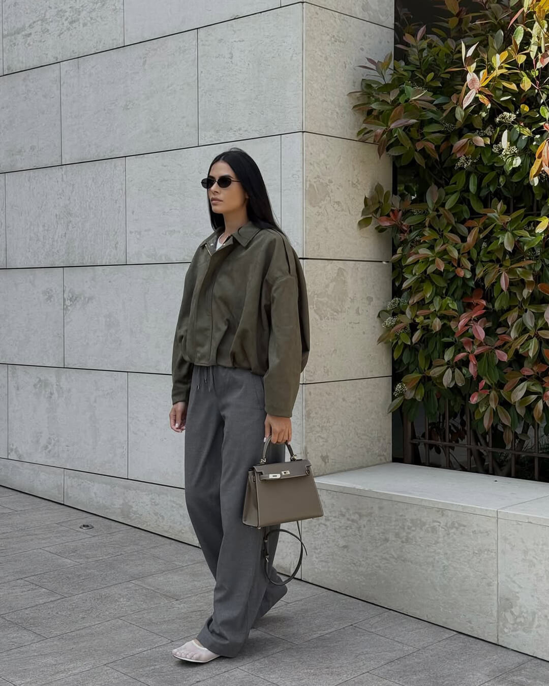 Clair Maison™ | Veste Bomber en Suède Lara