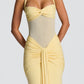 Clair Maison™ | Robe Maxikleid Vixen - Citron