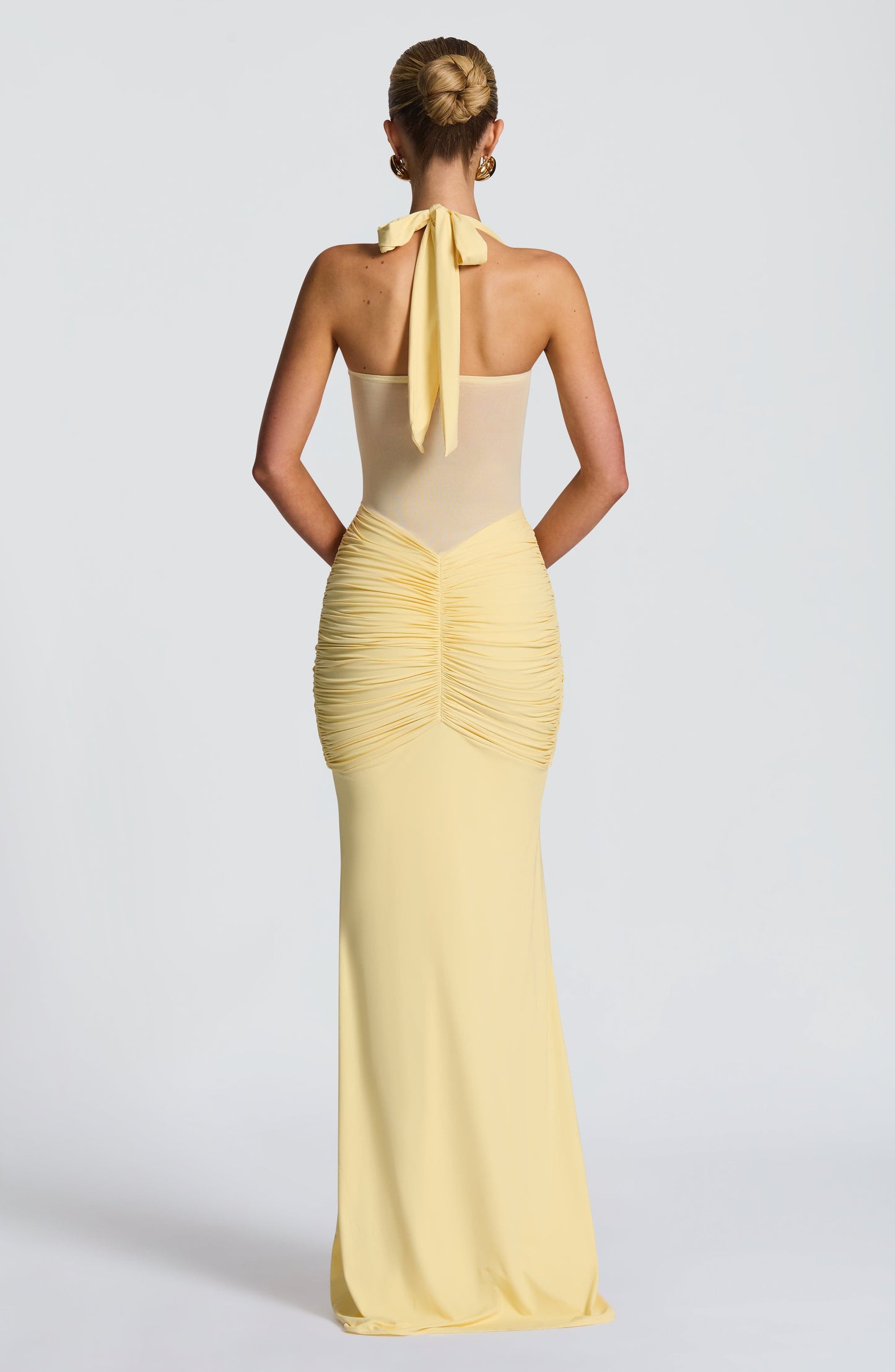 Clair Maison™ | Robe Maxikleid Vixen - Citron